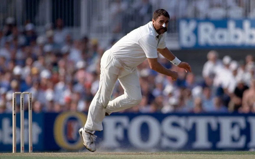 The Tale Of The Most Complicated Hat-Trick In Test Cricket Achieved by AUS's Merv Hughes